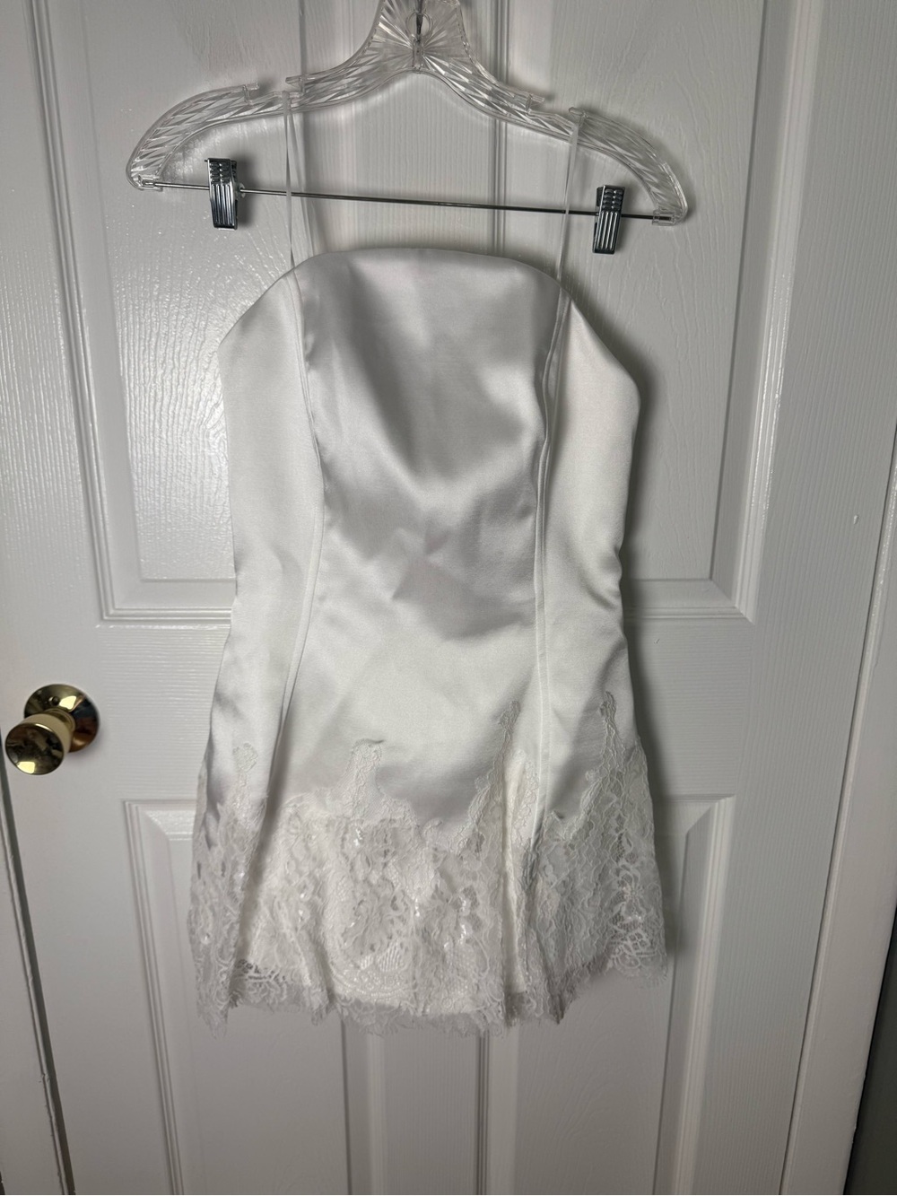 Amanda Uprichard Romilly Romper in White M - Picture 2 of 12